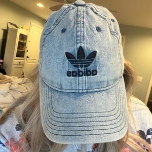 Denim adidas hat